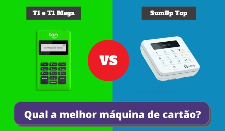 T1 e T1 Mega vs SumUp Top