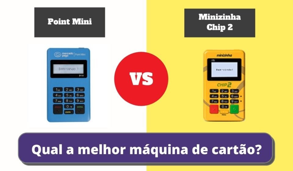 Point Mini ou Minizinha Chip 2 - Qual a Melhor Maquininha de Cartão?