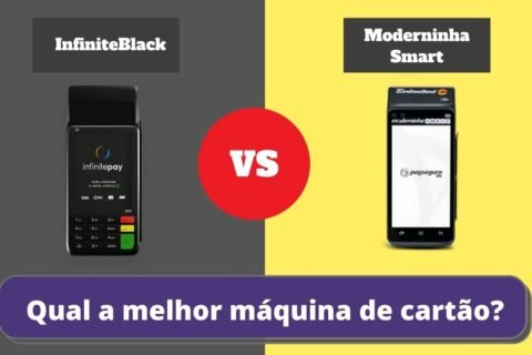 InfiniteBlack ou Moderninha Smart - Qual a Melhor Maquininha de Cartão?