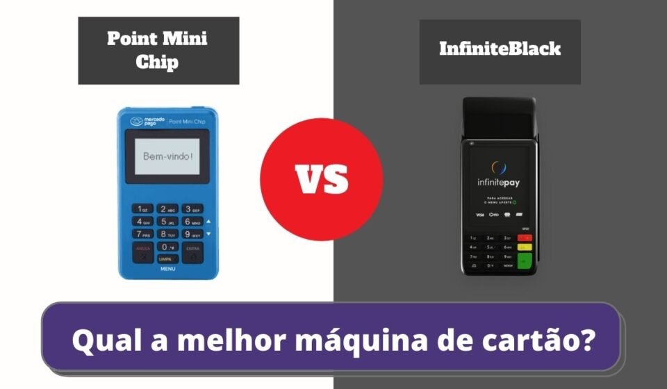 InfiniteBlack ou Point Mini Chip - Qual a Melhor Maquininha de Cartão?