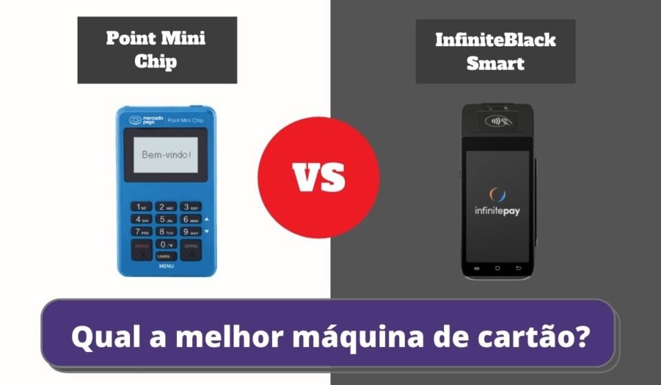 InfiniteBlack Smart ou Point Mini Chip - Qual a Melhor Maquininha de Cartão?