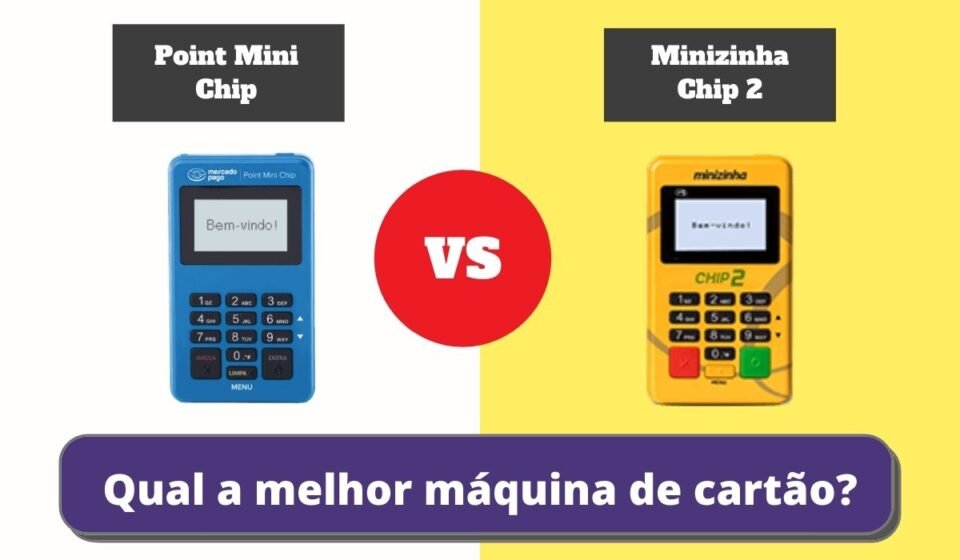Point Mini Chip ou Minizinha Chip 2 - Qual a Melhor Maquininha de Cartão?
