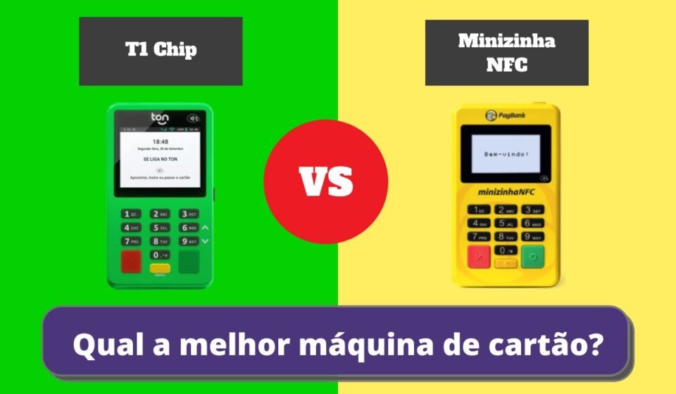 Minizinha NFC ou T1 Chip - Qual a Melhor Maquininha de Cartão?