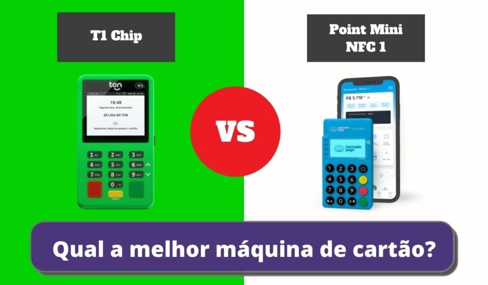 Point Mini NFC 1 ou T1 Chip - Qual a Melhor Maquininha de Cartão?