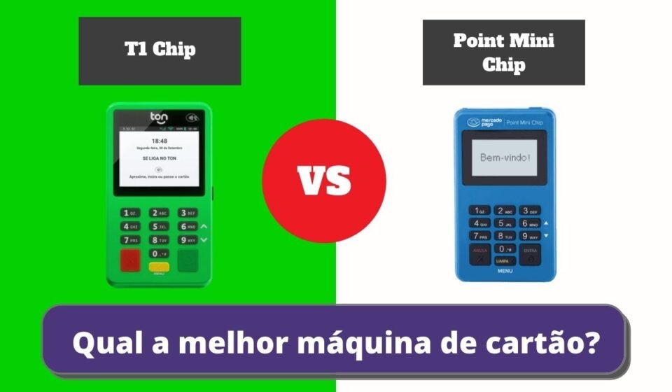 Point Mini Chip ou T1 Chip - Qual a Melhor Maquininha de Cartão?
