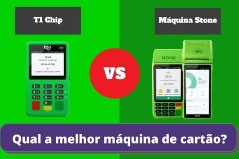 Máquina Stone ou T1 Chip - Qual a Melhor Maquininha de Cartão?