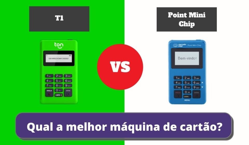 Point Mini Chip ou T1 - Qual a Melhor Maquininha de Cartão?