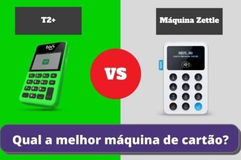 Máquina Zettle ou T2+ - Qual a Melhor Maquininha de Cartão?