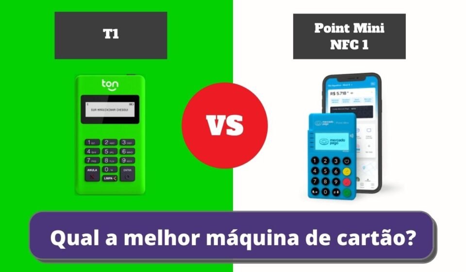 Point Mini NFC 1 ou T1 - Qual a Melhor Maquininha de Cartão?