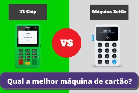 Máquina Zettle ou T1 Chip - Qual a Melhor Maquininha de Cartão?