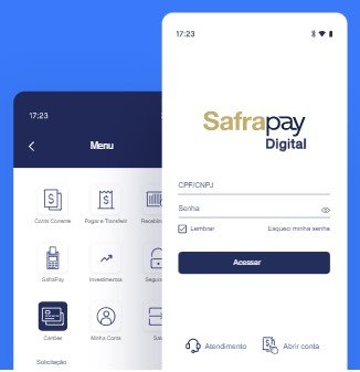 Aplicativo SafraPay Digital da SafraPay