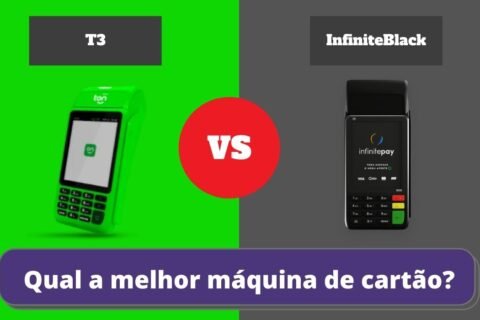 InfiniteBlack ou T3 - Qual a Melhor Maquininha de Cartão?