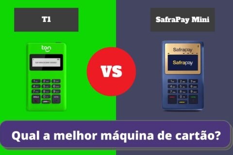 SafraPay Mini ou T1 - Qual a Melhor Maquininha de Cartão?