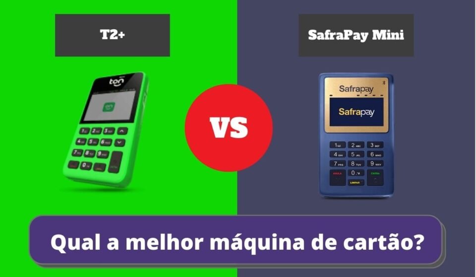 SafraPay Mini ou T2+ - Qual a Melhor Maquininha de Cartão?