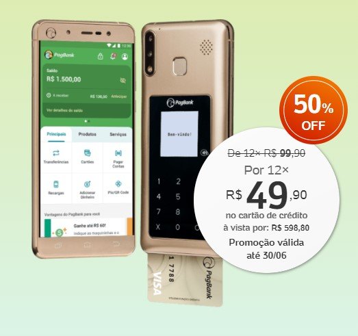 Promoção da a PagPhone do PagSeguro com 50% de Desconto!