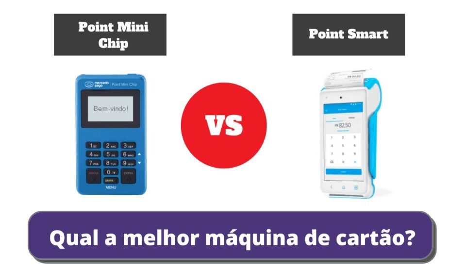 point smart ou Point mini Chip - Qual a Melhor Maquininha de Cartão?