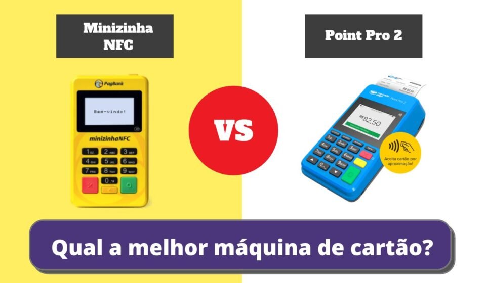 Minizinha NFC ou Point Pro 2 - Qual a Melhor Maquininha de Cartão?