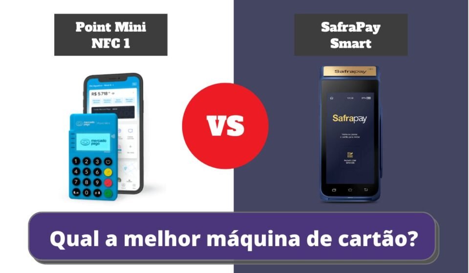 point mini nfc 1 ou safrapay smart - Qual a Melhor Maquininha de Cartão?