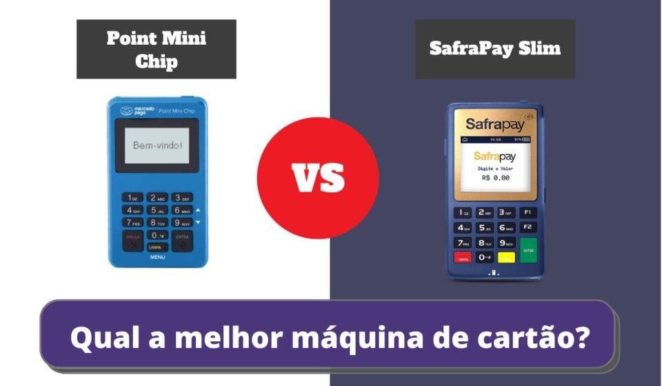 point mini chip ou safrapay slim - Qual a Melhor Maquininha de Cartão?