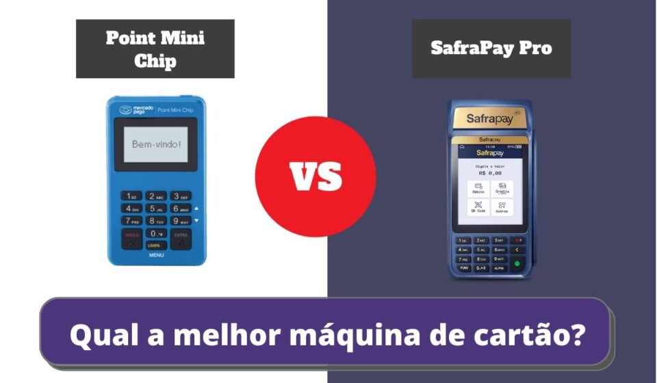 point mini chip ou safrapay pro - Qual a Melhor Maquininha de Cartão?