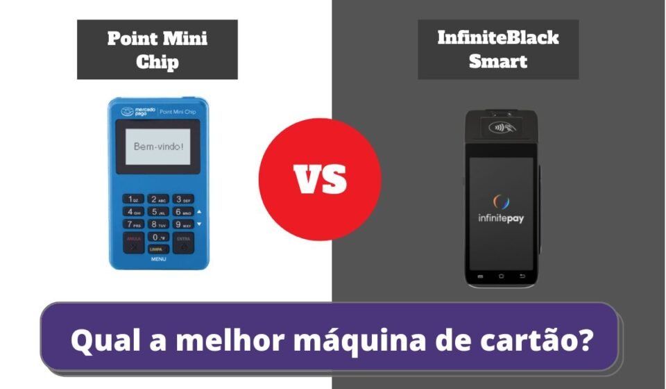 point mini chip ou infiniteblack smart - Qual a Melhor Maquininha de Cartão?