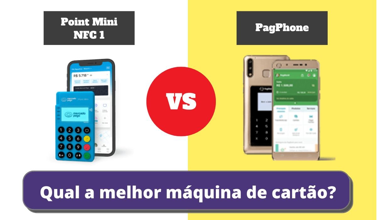 PagPhone ou Point Mini NFC 1? Qual a Melhor Maquininha?