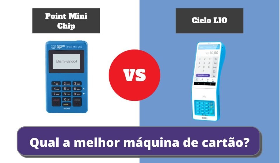 point mini chip ou cielo lio - Qual a Melhor Maquininha de Cartão?