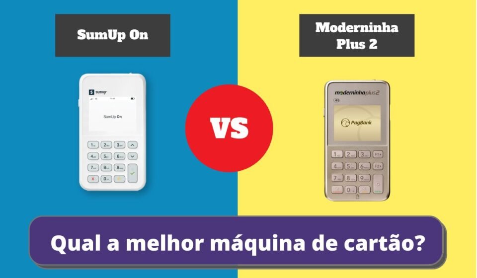 SumUp On vs Moderninha Plus 2