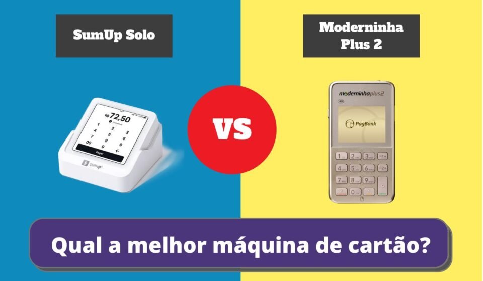 Sumup Solo vs Moderninha Plus 2