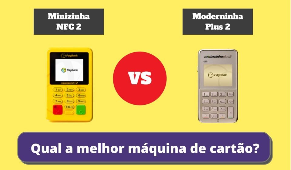 moderninha plus 2 vs minizinha nfc 2
