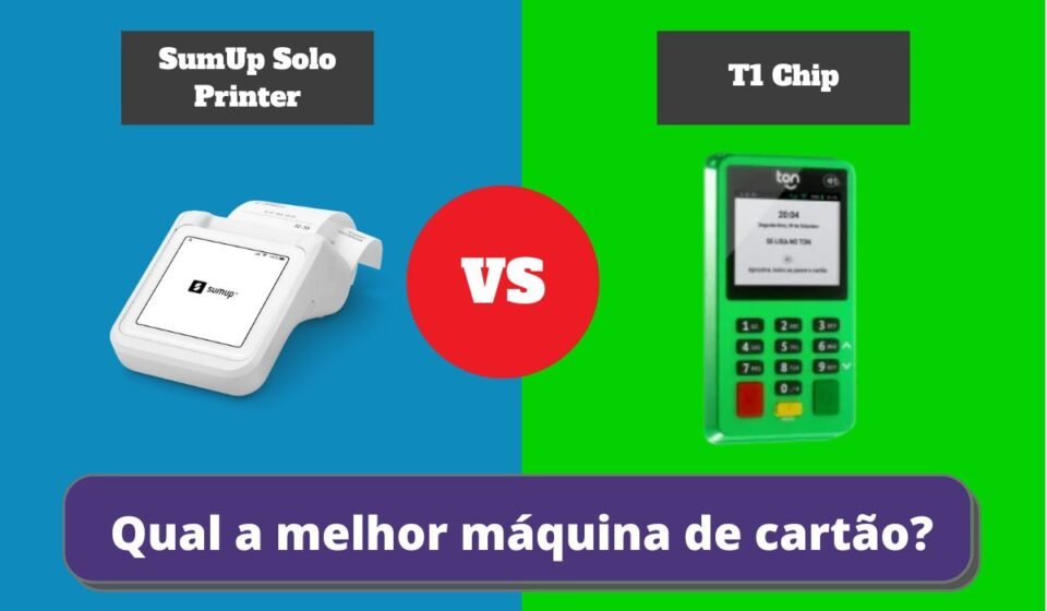 sumup solo printer vs t1 chip