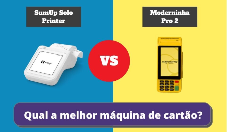 sumup solo printer vs moderninha pro 2