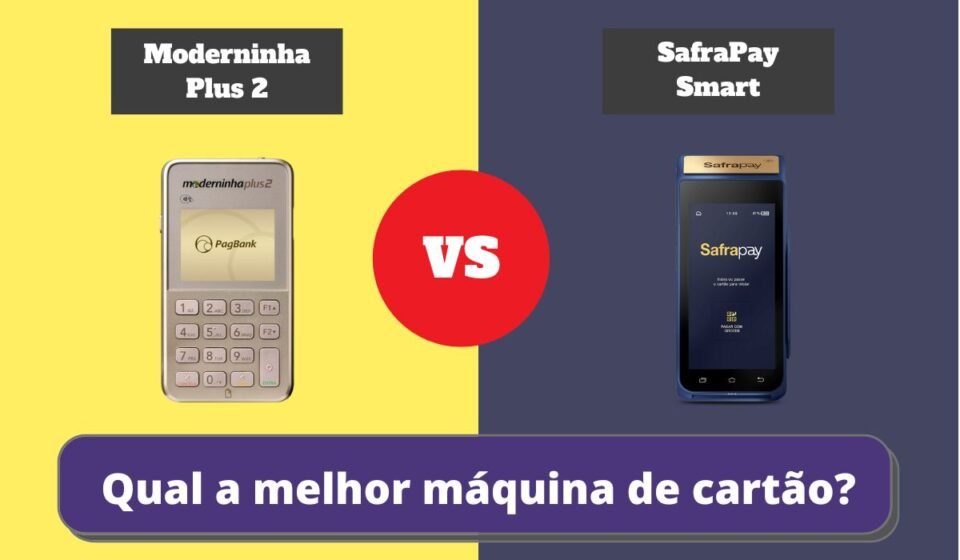 moderninha plus 2 vs safrapay smart