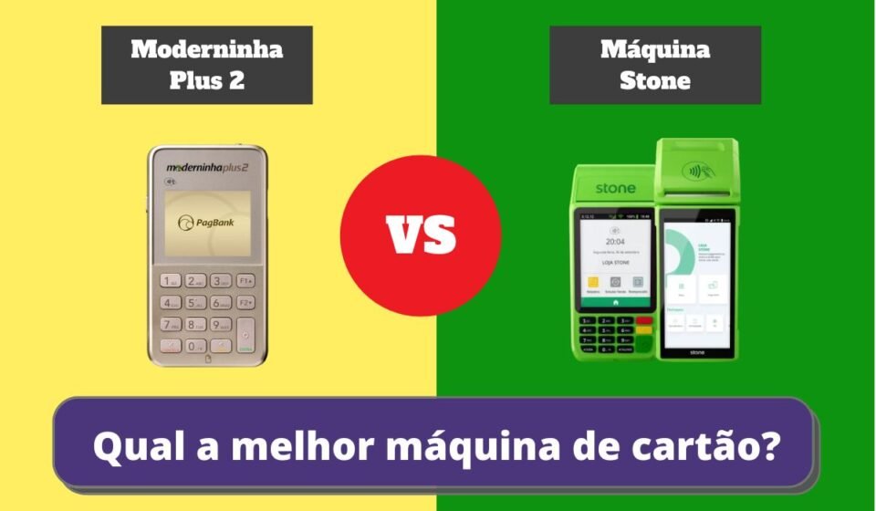 moderninha plus 2 vs maquina stone