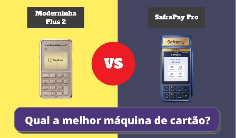 moderninha plus 2 vs safrapay pro