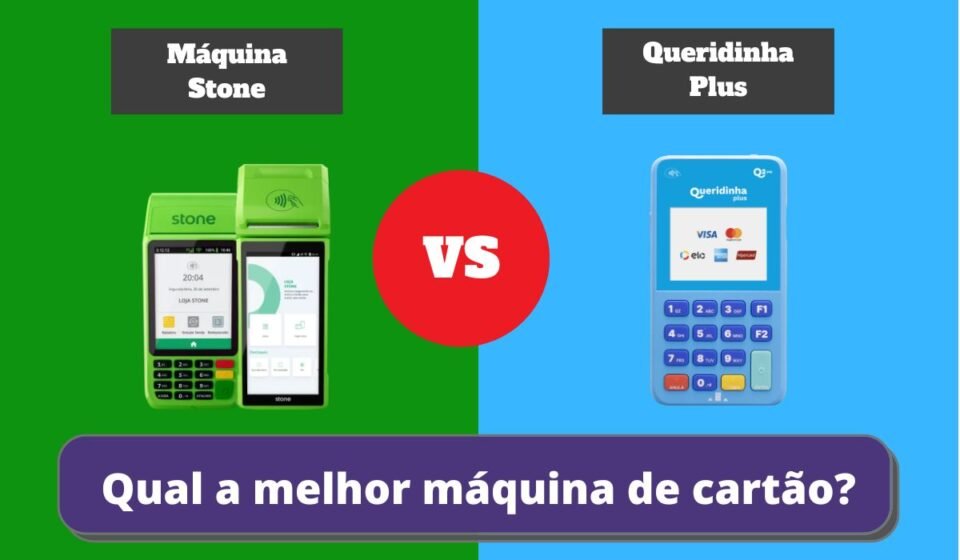 Maquina Stone vs Queridinha Plus